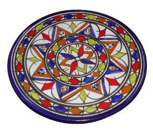 Talerz płaski 23cm MIX 009