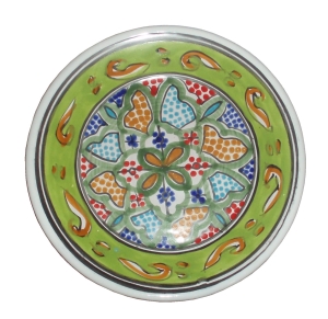 Talerz deserowy 21cm mix 023