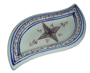 Talerz łezka 30cm mix 7