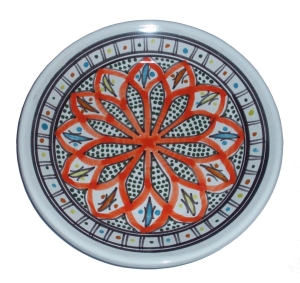 Talerz deserowy 21cm mix 033