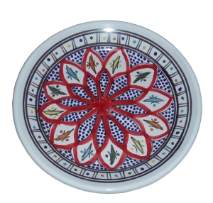 Talerz deserowy 21cm mix 036