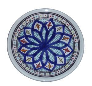 Talerz deserowy 21cm mix 038