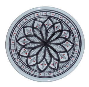 Talerz deserowy 21cm mix Szary 2