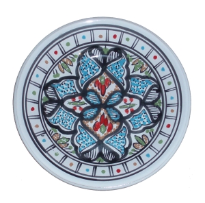 Talerz deserowy 21cm mix 051