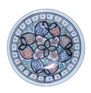 Talerz deserowy 21cm mix 052