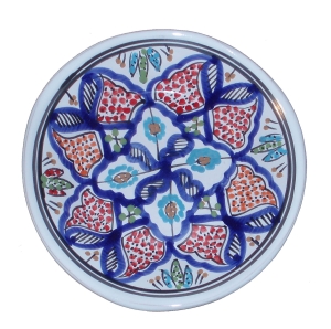 Talerz deserowy 21cm mix 056