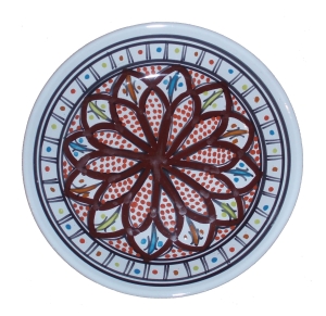 Talerz deserowy 21cm mix 061