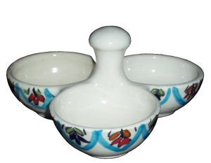 ZESTAW DO SERWOWANIA DODATKÓW POTRÓJNY Mix 7