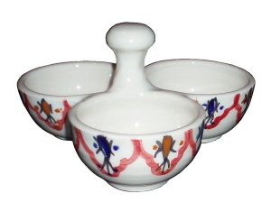 ZESTAW DO SERWOWANIA DODATKÓW POTRÓJNY Mix 11