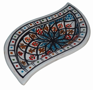 Talerz łezka 30cm mix 50