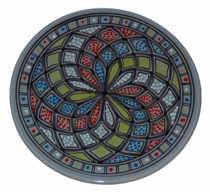 Talerz płaski 31cm mix 204