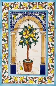 ZESTAW 6 KAFLI. 023 DRZEWKO CYTRYNOWE