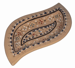 Talerz łezka 30cm mix 58