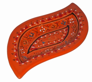 Talerz łezka 30cm mix 59