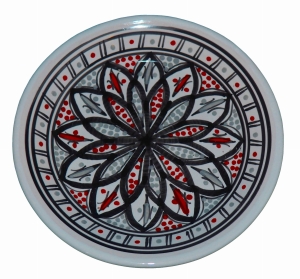 Talerz deserowy 21cm Szary 3