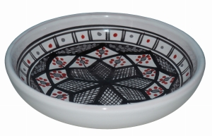 Talerz 20cm głęboki SZARY 3