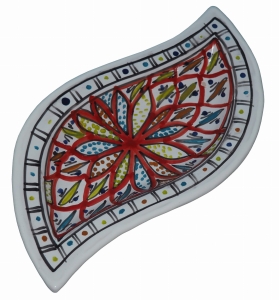 Talerz łezka 30cm mix 62