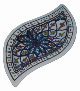 Talerz łezka 30cm mix 63