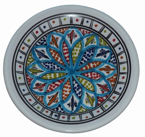 Talerz deserowy 21cm mix 107