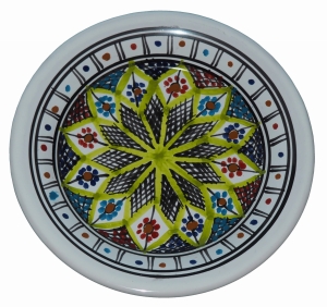 Talerz deserowy 21cm mix 109