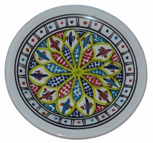 Talerz deserowy 21cm mix 111