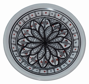 Talerz deserowy 21cm Szary 5