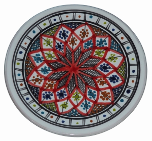 Talerz płaski 23cm MIX 003