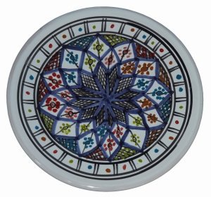 Talerz płaski 23cm MIX 004