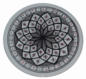 Talerz płaski 31cm Szary 2