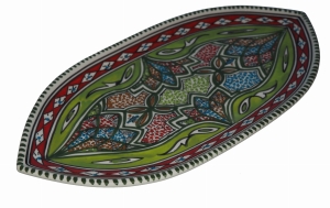 Talerz Turecka Pizza PIDE 43cm Mix 08