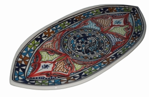 Talerz Turecka Pizza PIDE 43cm Mix 11