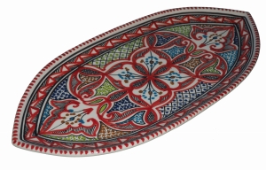 Talerz Turecka Pizza PIDE 43cm Mix 16