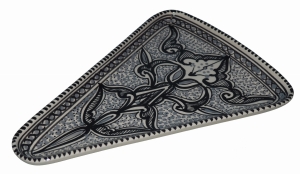 Talerz Pizza 32cm Szary