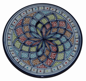 Talerz płaski 27cm MIX 006