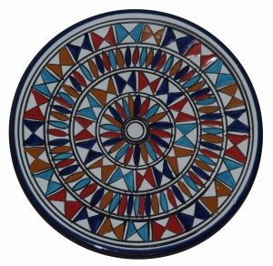 Talerz płaski 27cm MIX 010