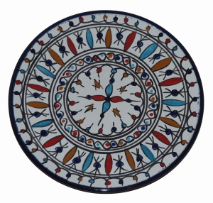 Talerz płaski 23cm MIX 012
