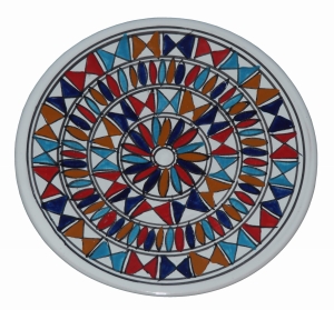 Talerz płaski 23cm MIX 013