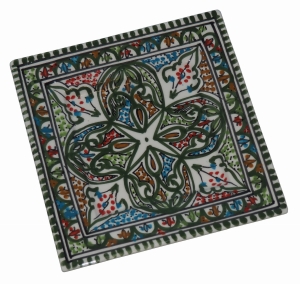 Talerz kwadrat 20cm MIX 013