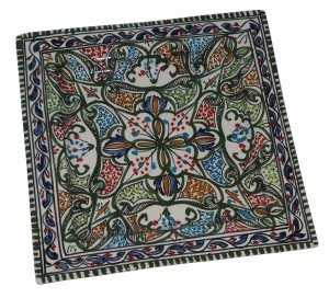 Talerz kwadrat 30cm Mix 09