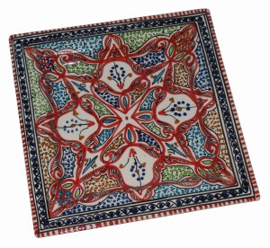 Talerz kwadrat 30cm Mix 12