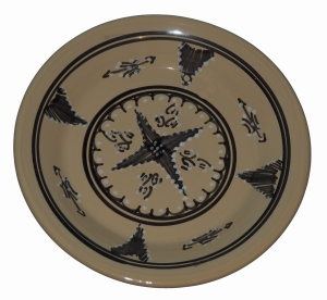 Talerz deserowy 21cm mix 011