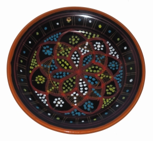 Talerz deserowy 21cm mix 013