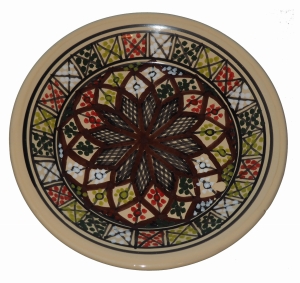 Talerz deserowy 21cm Mix 024