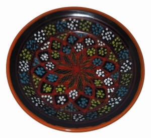 Talerz deserowy 21cm Mix 025