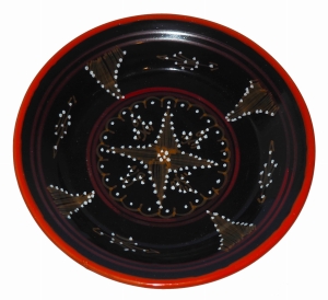 Talerz deserowy 21cm Mix 048