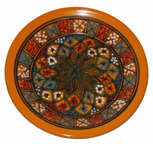 Talerz deserowy 21cm Mix 054