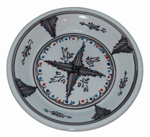 Talerz deserowy 21cm Mix 062