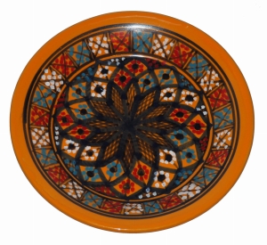 Talerz deserowy 21cm Mix 064