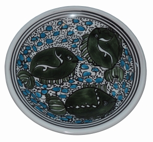 Talerz deserowy 21cm Mix 076