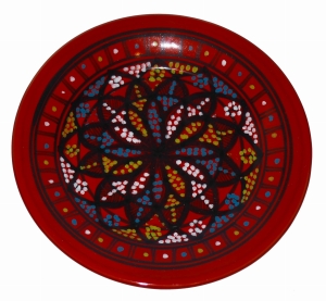 Talerz deserowo-obiadowy 24cm Mix 011